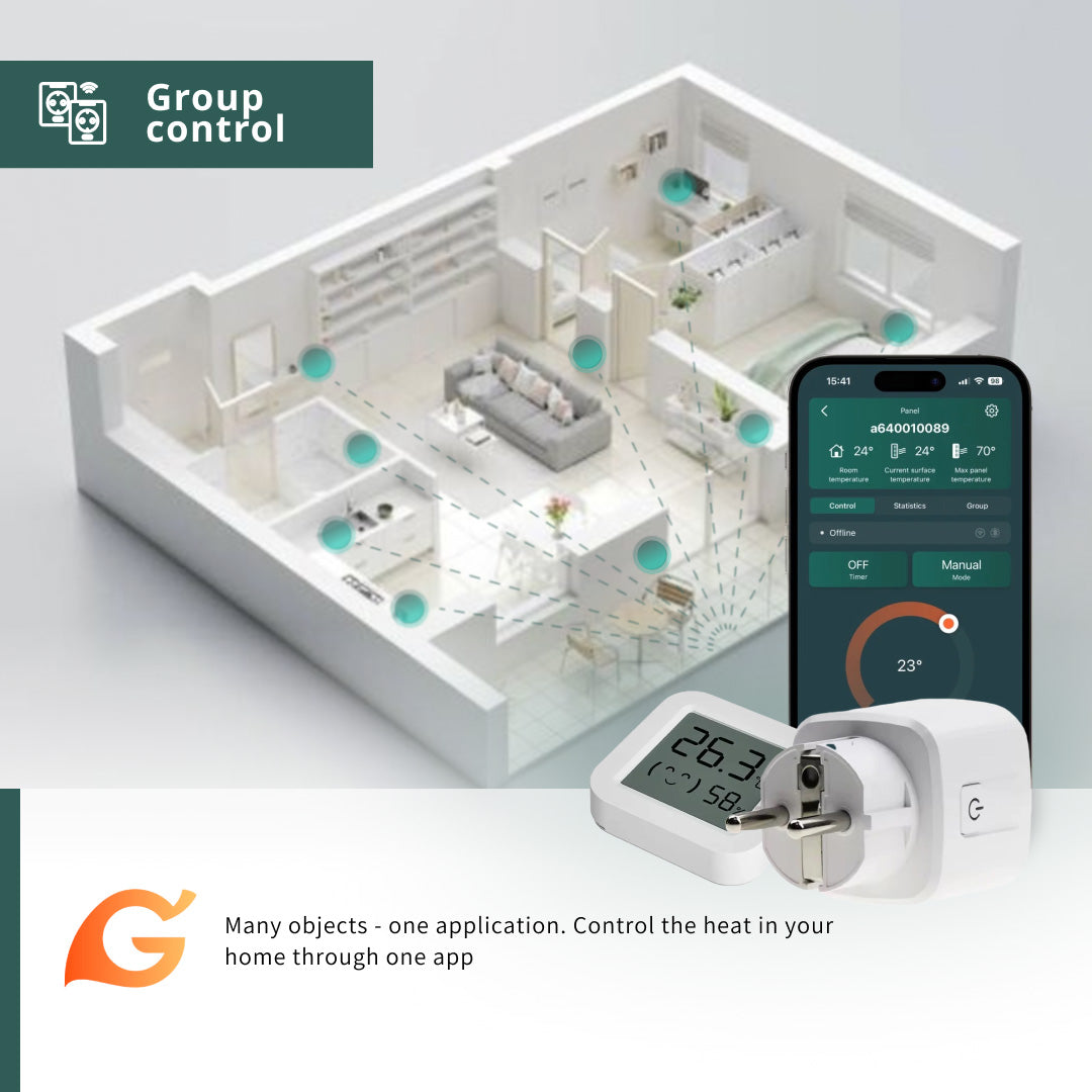 Smart Thermostat with External Sensor: Turn Your Old Heater Smart