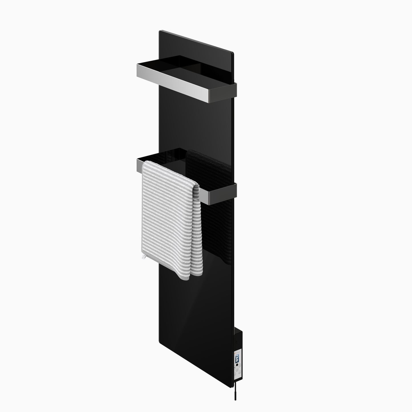 Infrared Glass Towel Dryer, Heater for Bathroom 670W