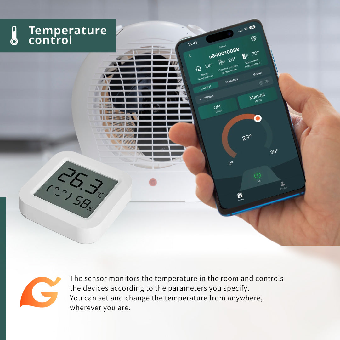 Smart Thermostat with External Sensor: Turn Your Old Heater Smart