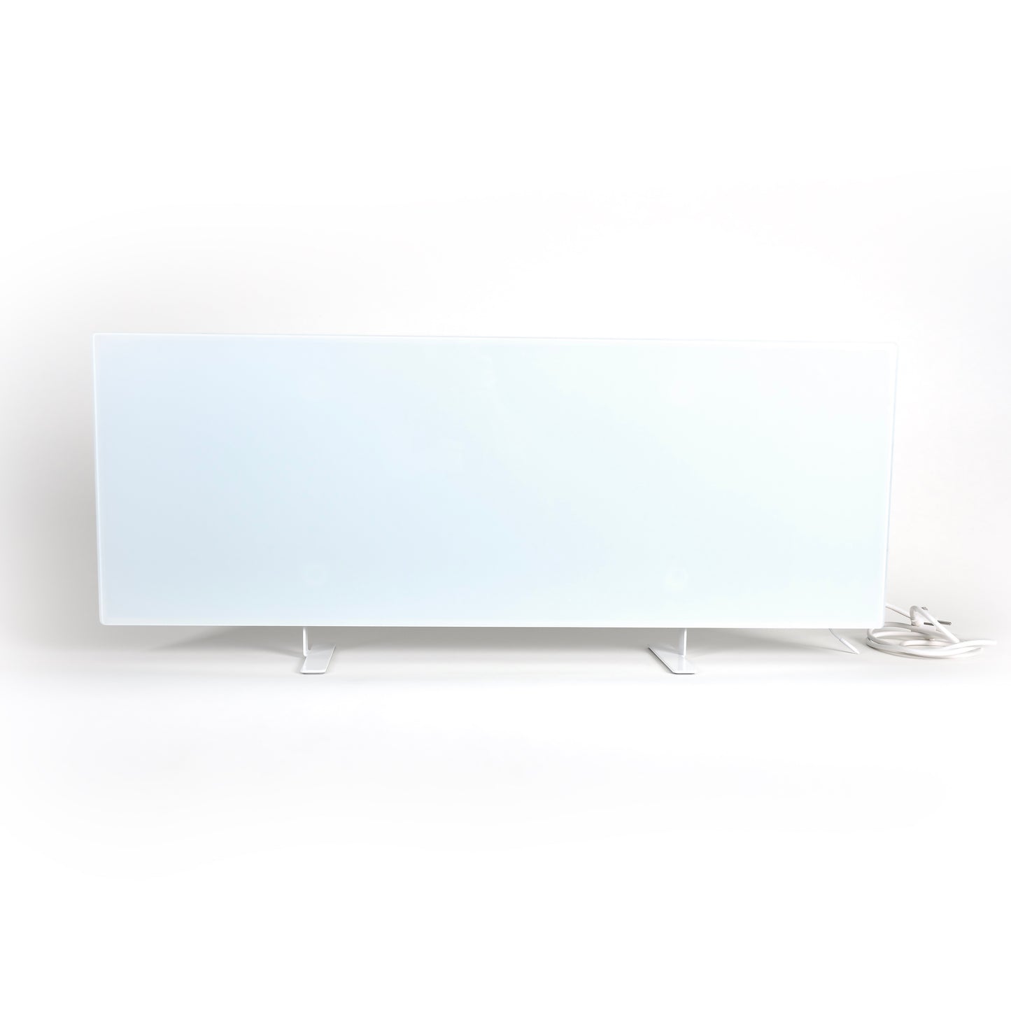 W670 White: инфракрасный экологически чистый стеклянный обогреватель премиум-класса