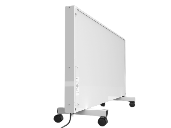 WRSP100: Galingas balto plieno konvekcinis šildytuvas 1000W su greitu šilumos paskirstymu