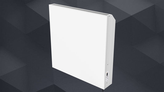 WSP77: Ceramic convection 770W white heater with smart thermostat